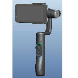 3-Axis DIY Bluetooth Brushless Handheld Plastic Gimbal for Smart Phone AFI V1